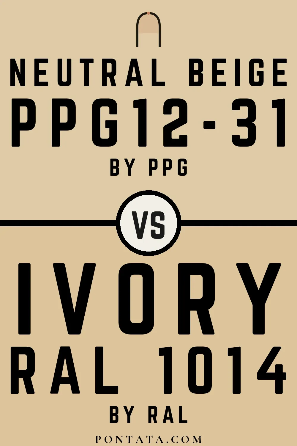 Neutral Beige vs Ivory