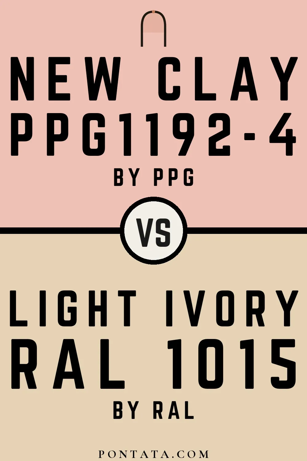 New Clay vs Light ivory