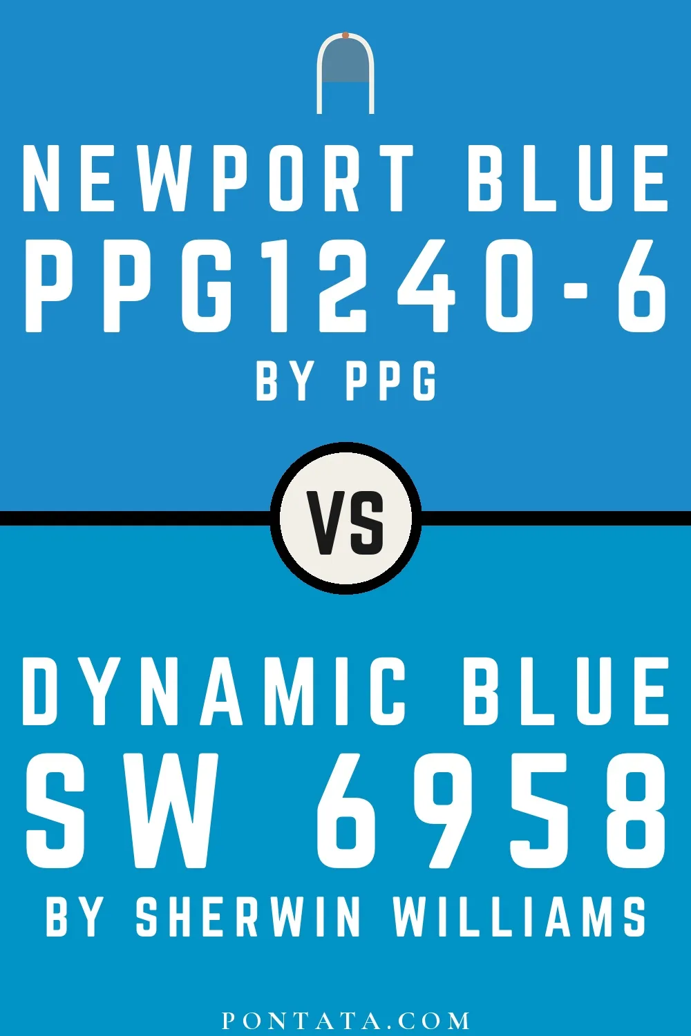 Newport Blue vs Dynamic Blue