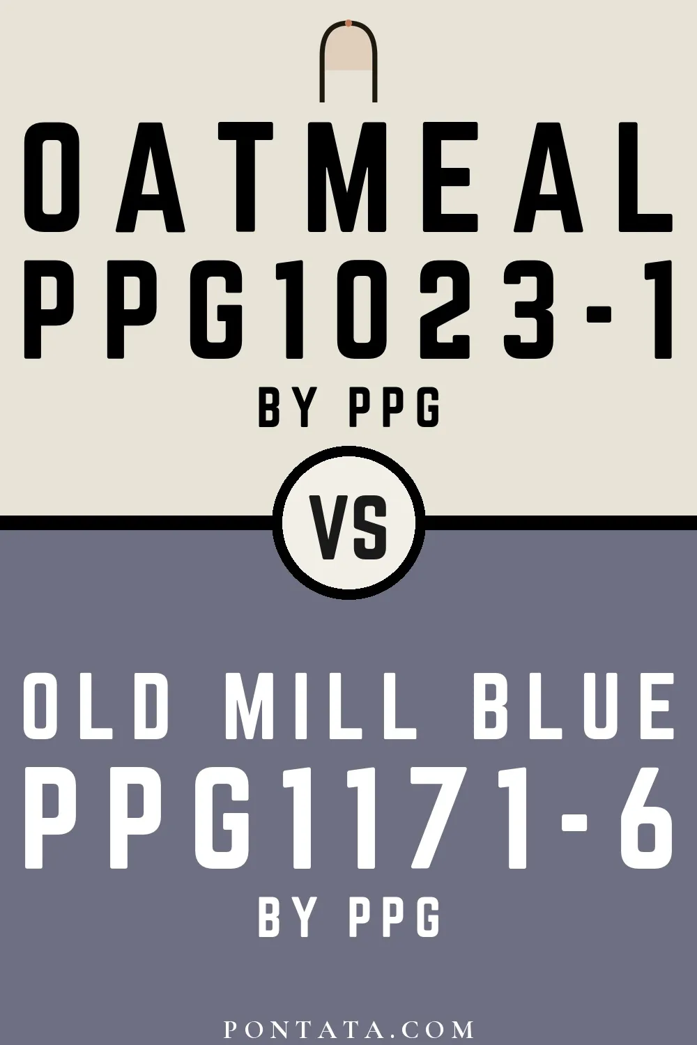 Oatmeal vs Old Mill Blue