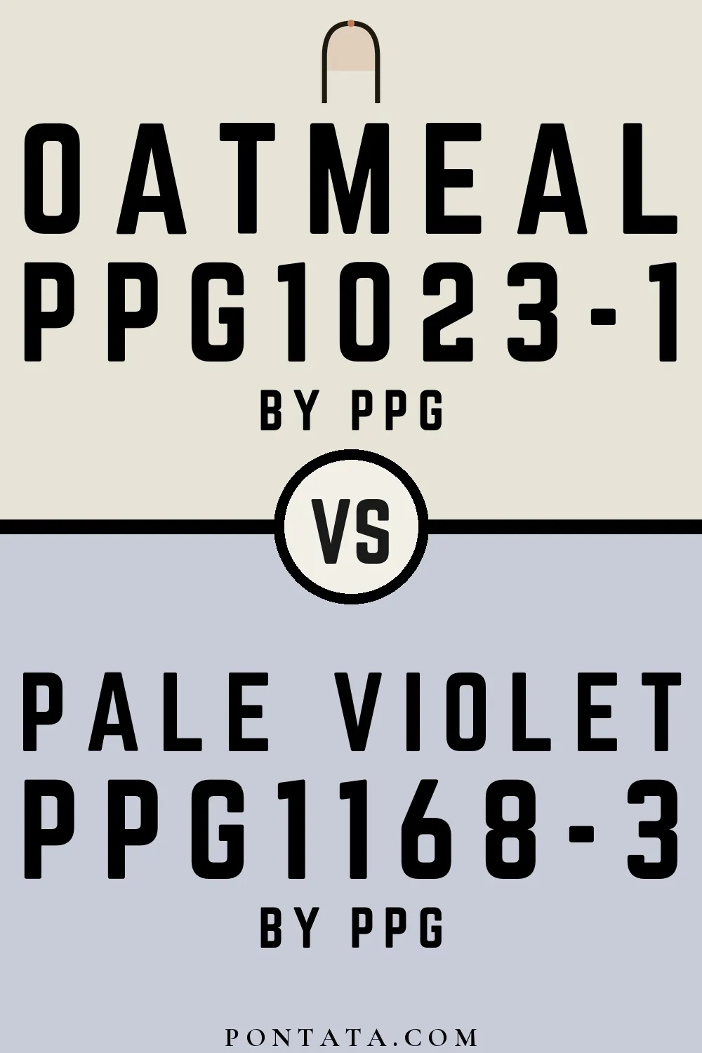 Oatmeal vs Pale Violet