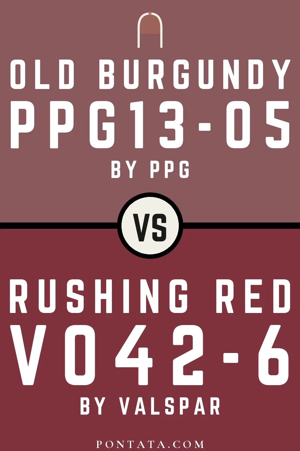 Old Burgundy vs Rushing Red