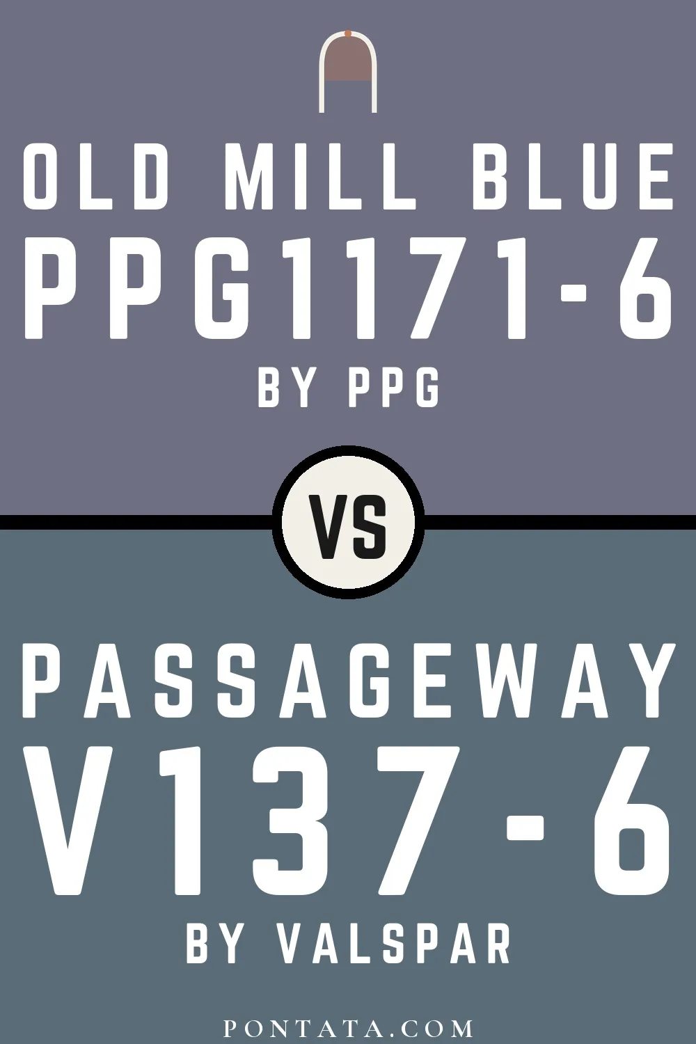 Old Mill Blue vs Passageway