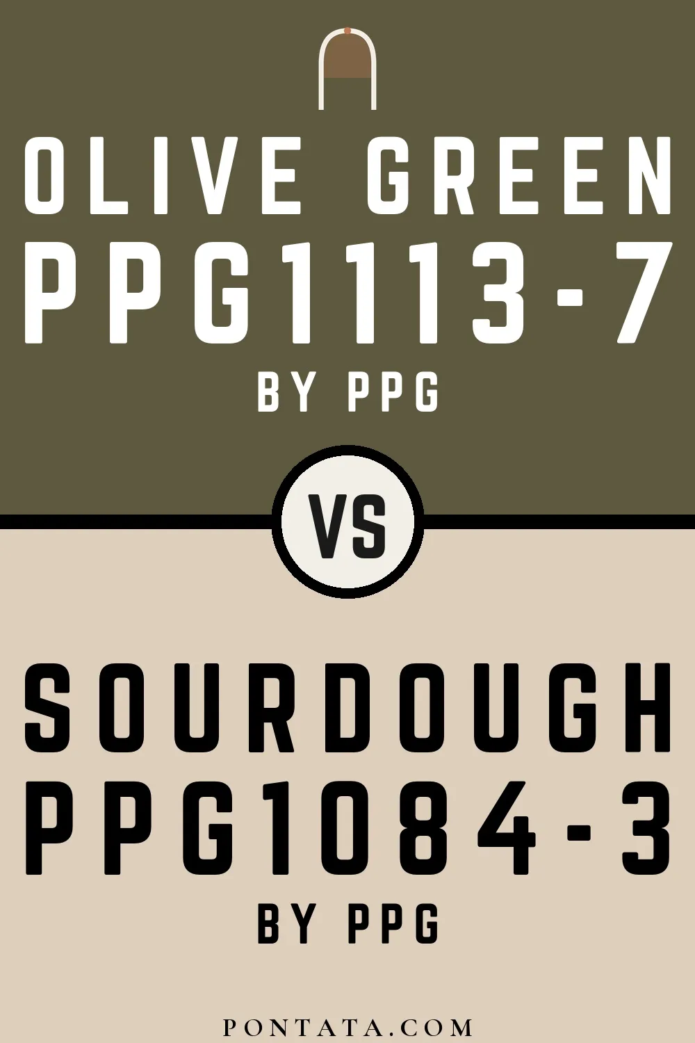Olive Green vs Sourdough
