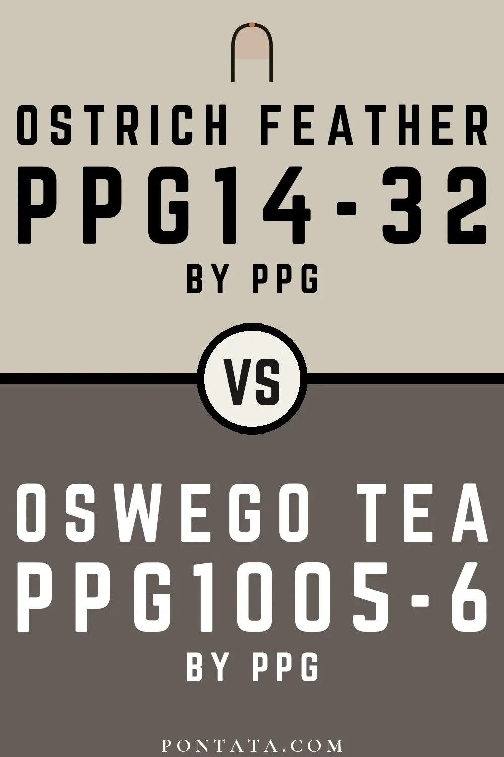 Ostrich Feather vs Oswego Tea
