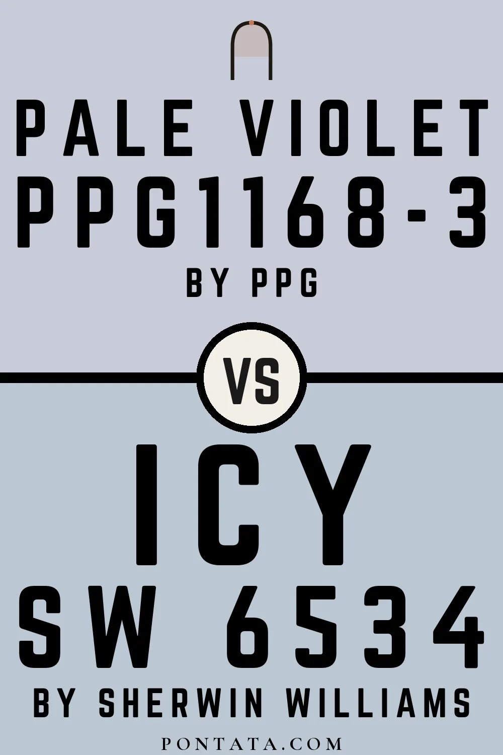 Pale Violet vs Icy
