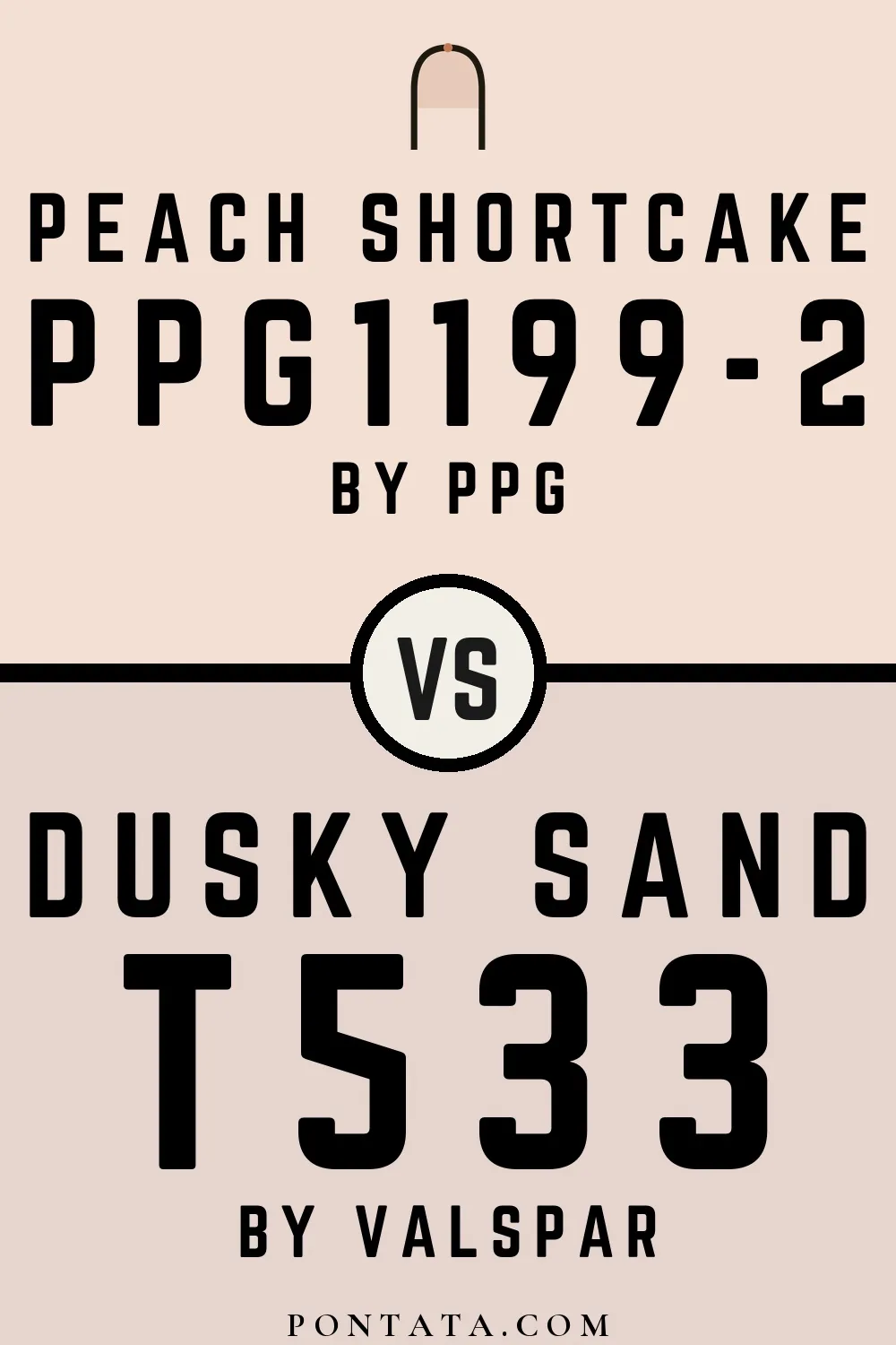 Peach Shortcake vs Dusky Sand