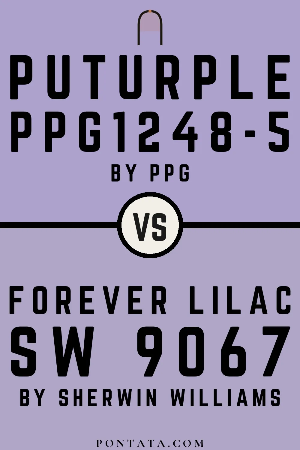 Puturple vs Forever Lilac