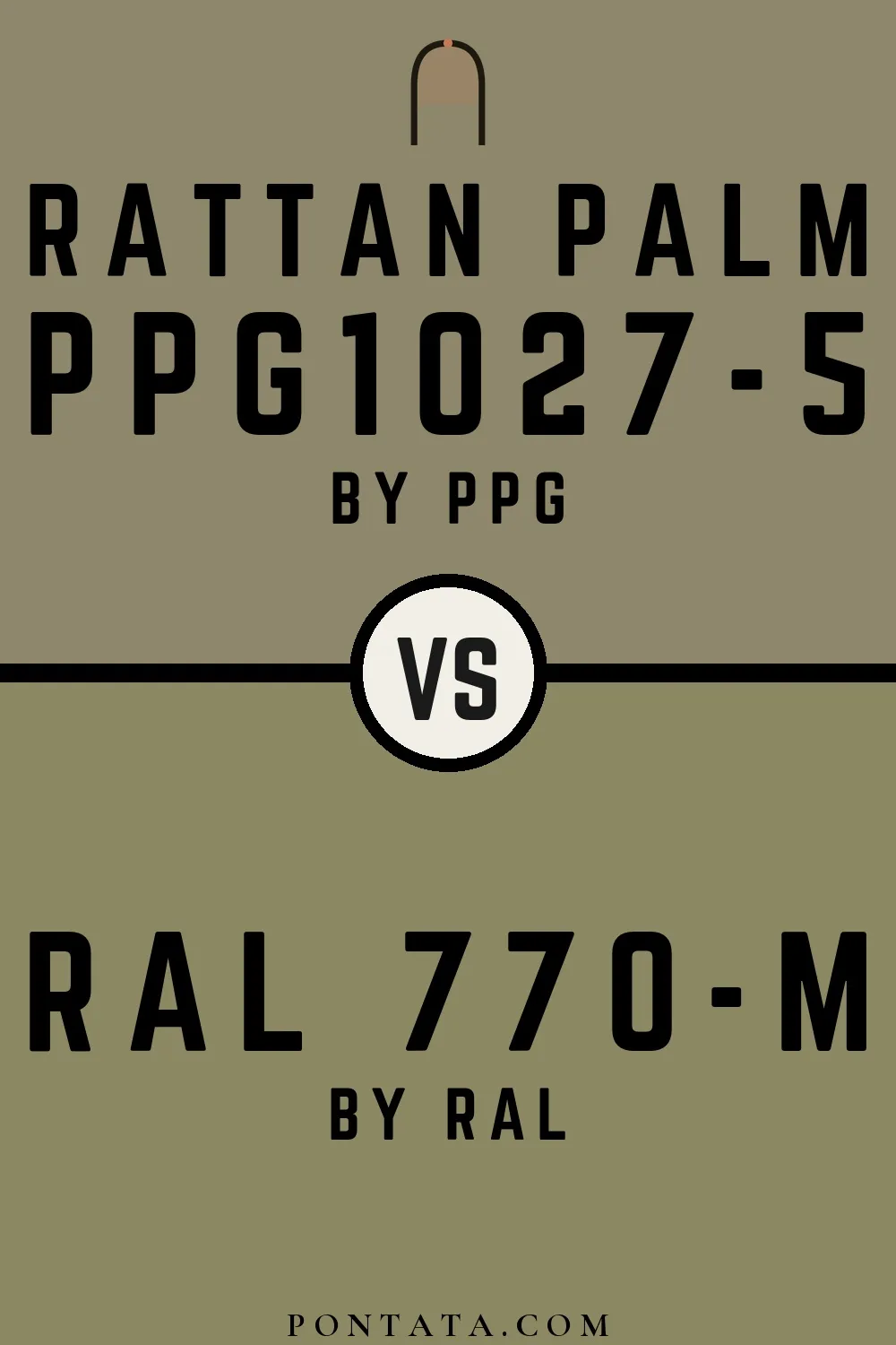 Rattan Palm vs RAL 770-M