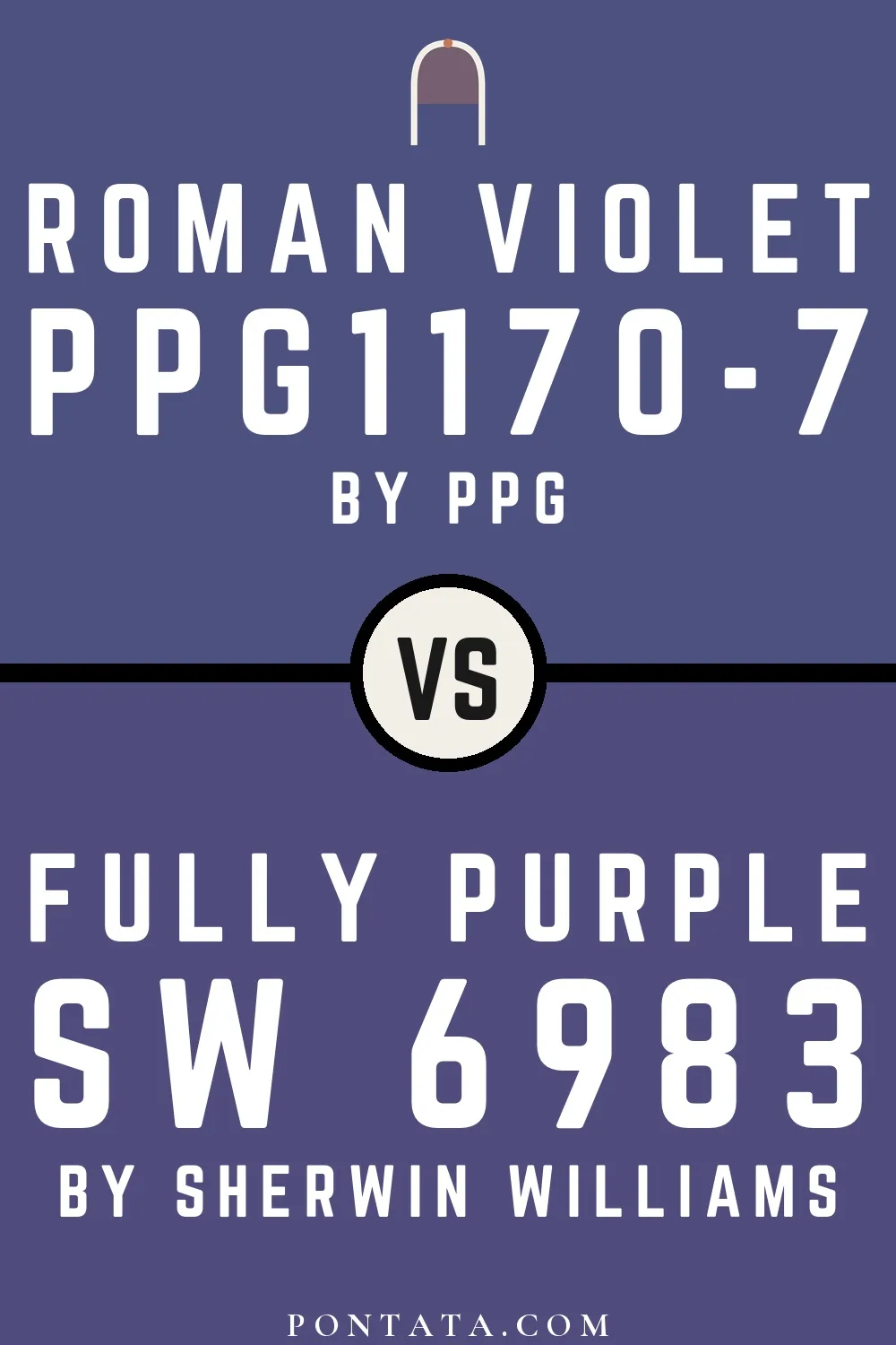 Roman Violet vs Fully Purple