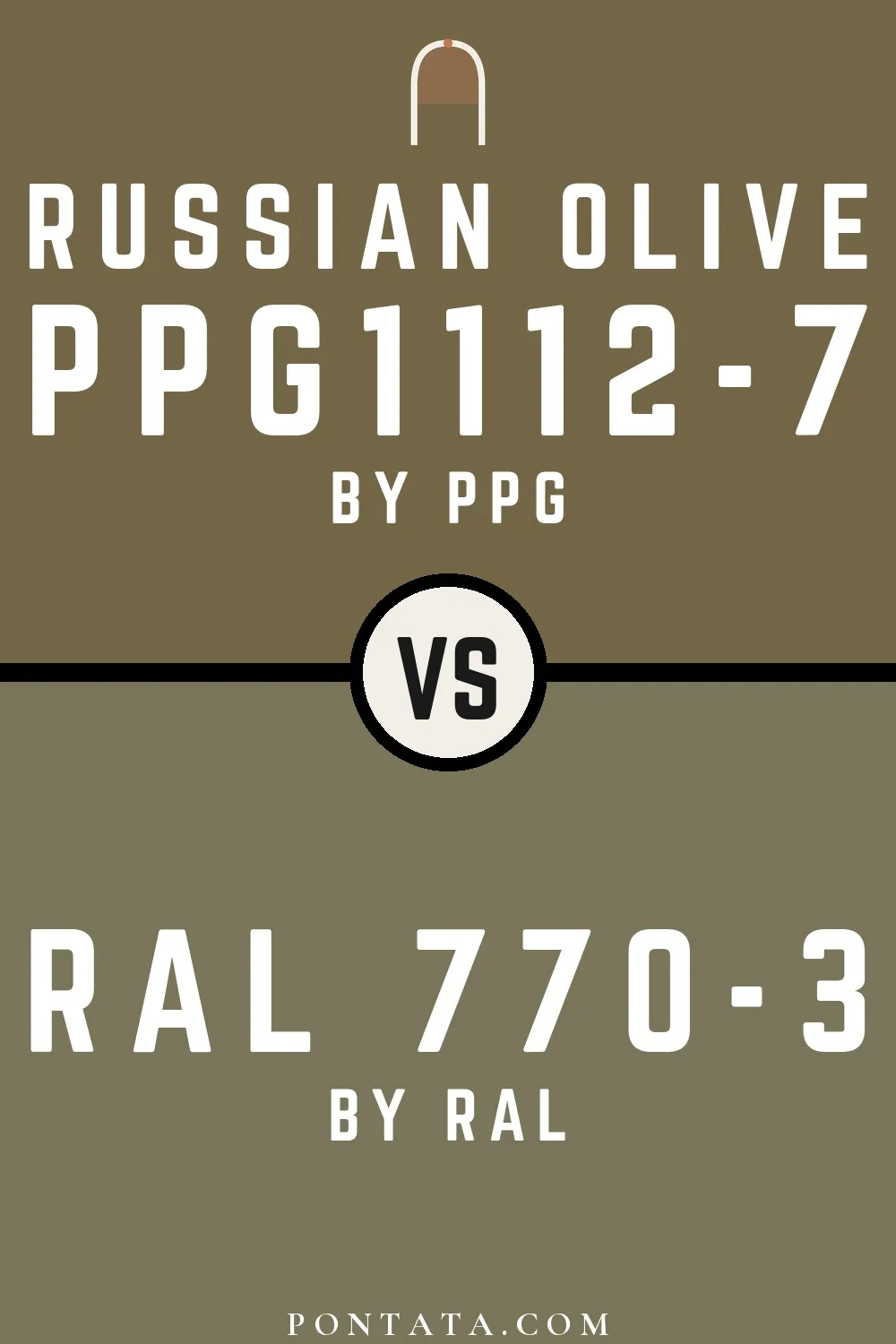 Russian Olive vs RAL 770-3