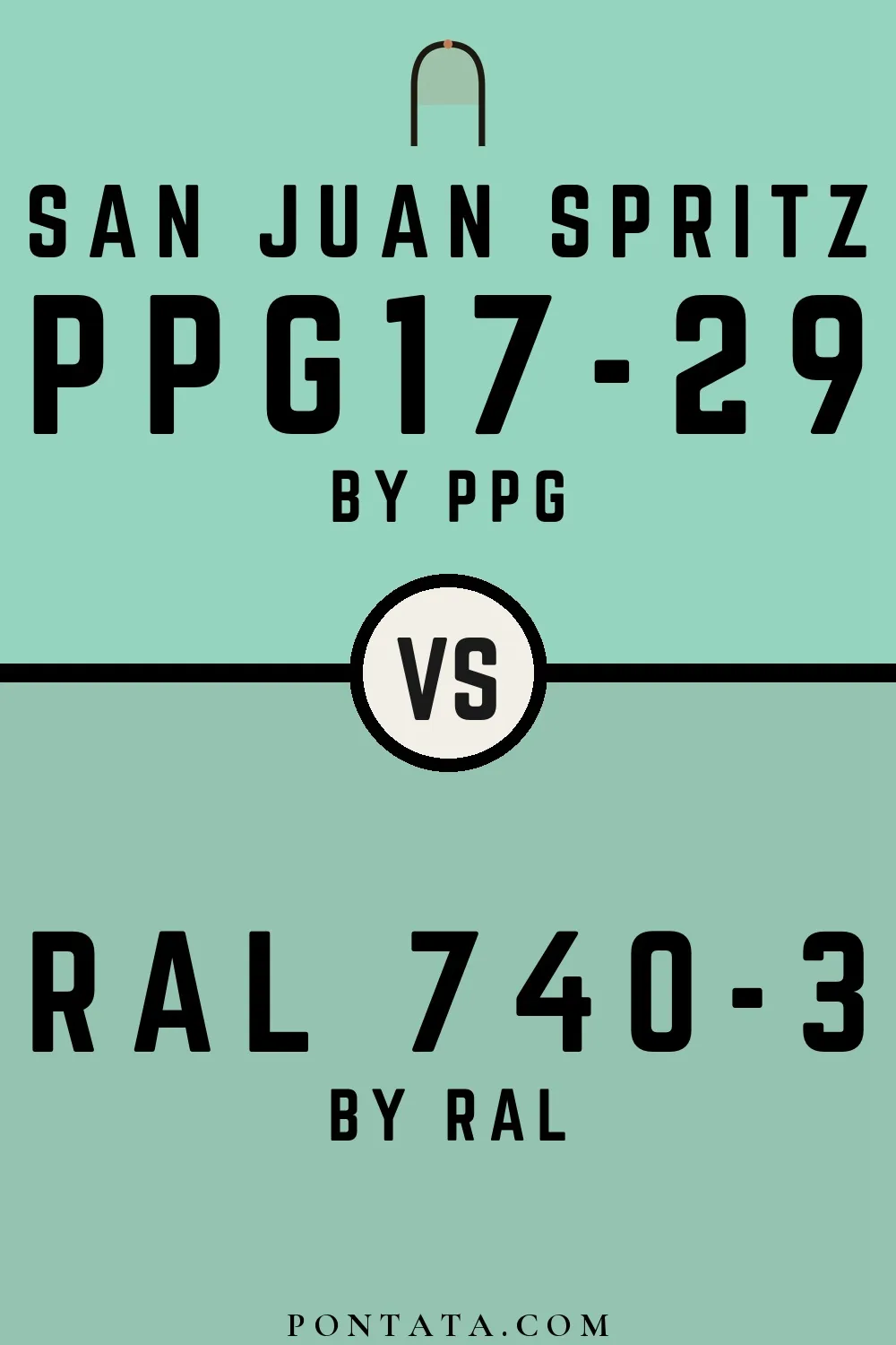 San Juan Spritz vs RAL 740-3