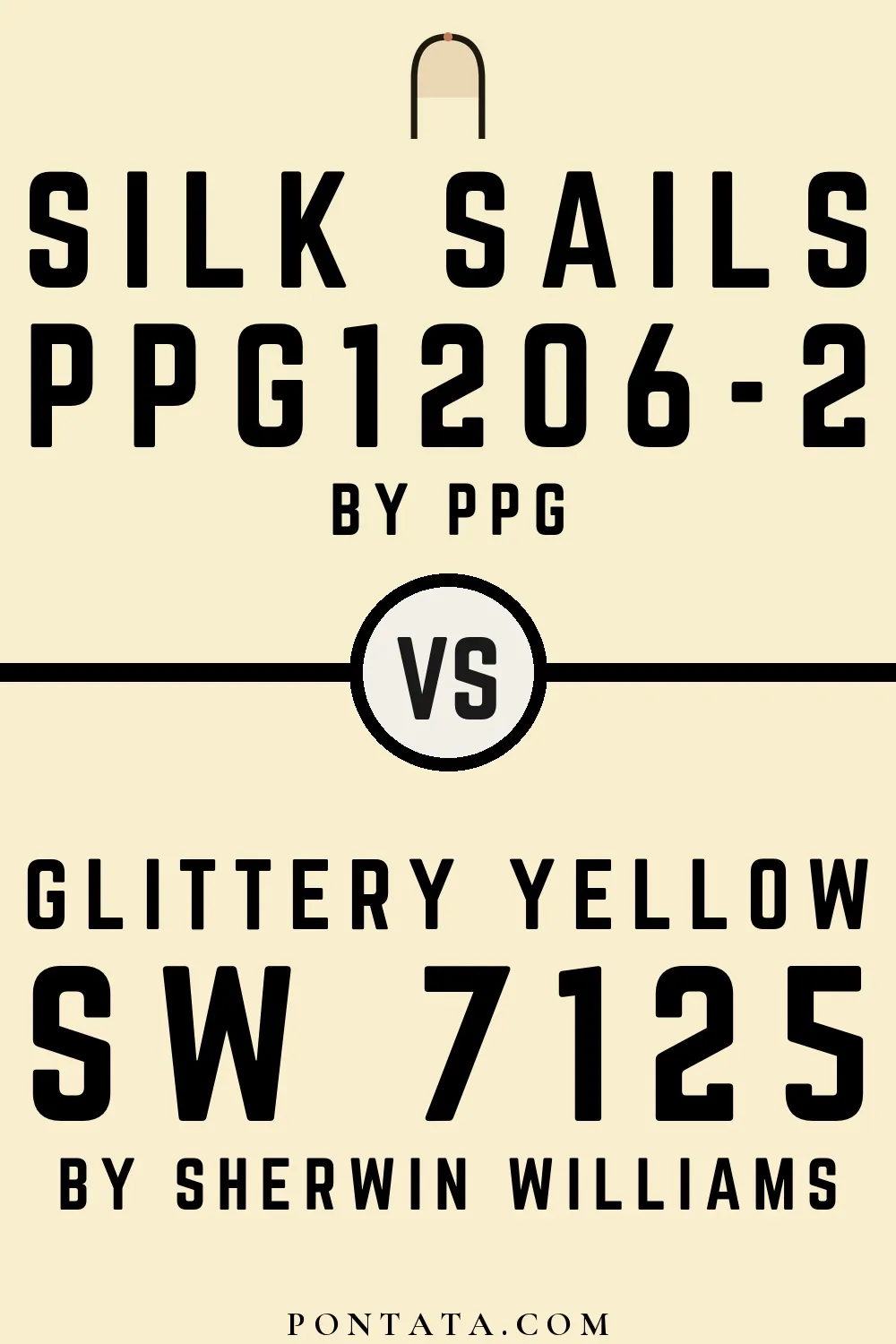 Silk Sails vs Glittery Yellow