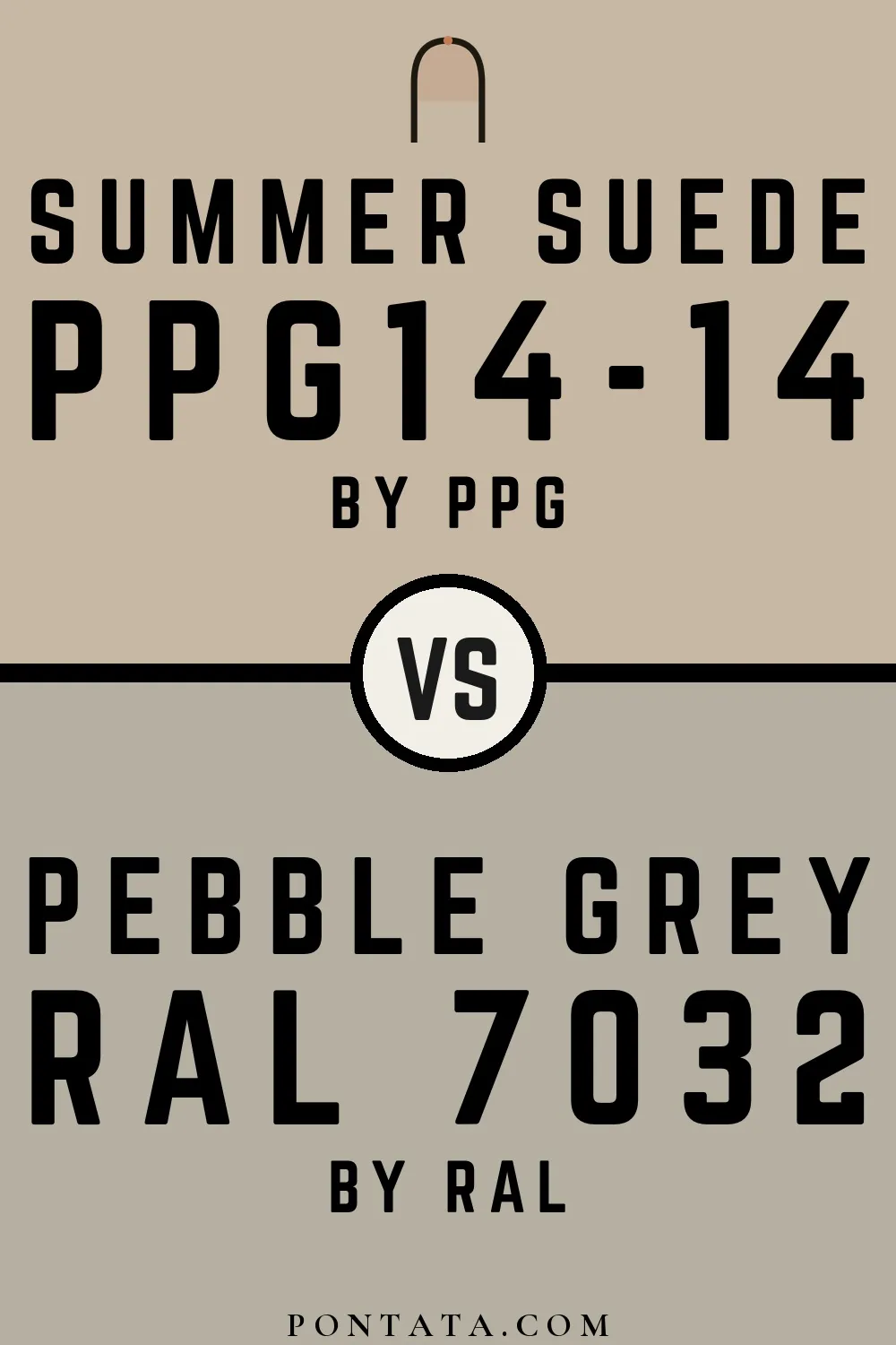 Summer Suede vs Pebble grey