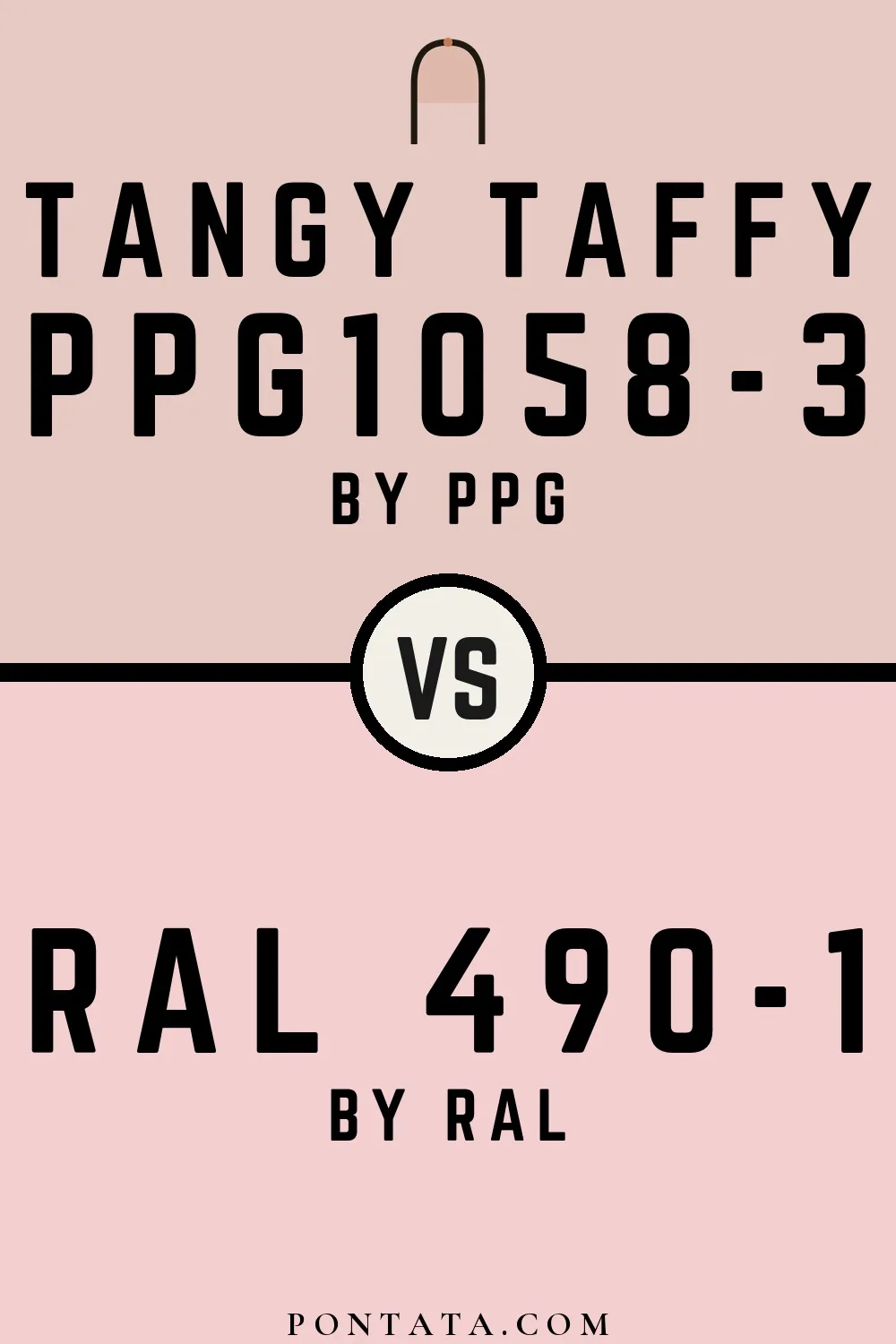 Tangy Taffy vs RAL 490-1