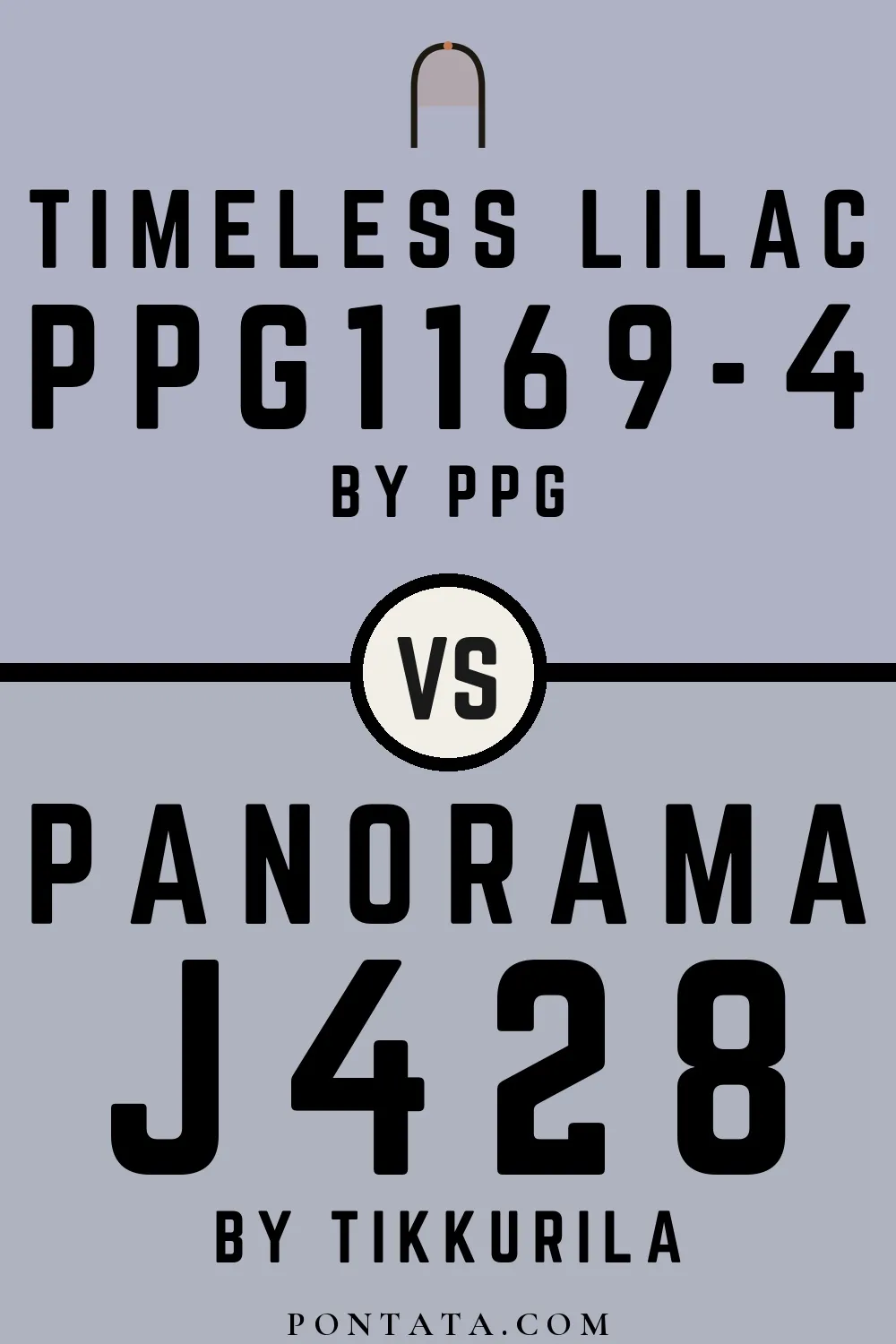 Timeless Lilac vs Panorama