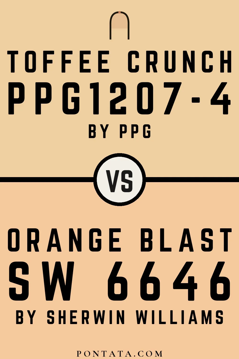 Toffee Crunch vs Orange Blast