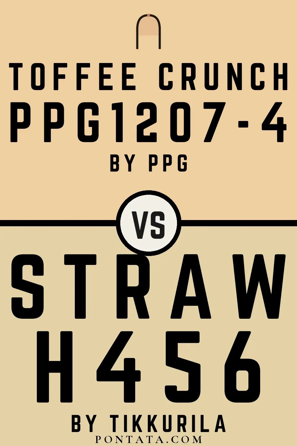 Toffee Crunch vs Straw