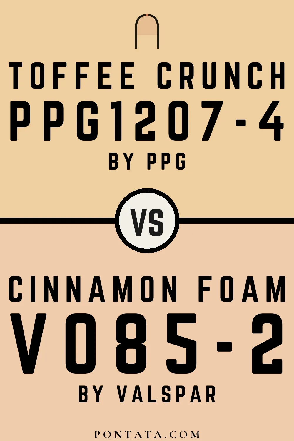 Toffee Crunch vs Cinnamon Foam
