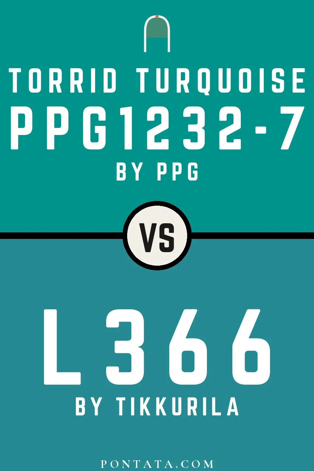 Torrid Turquoise vs L366