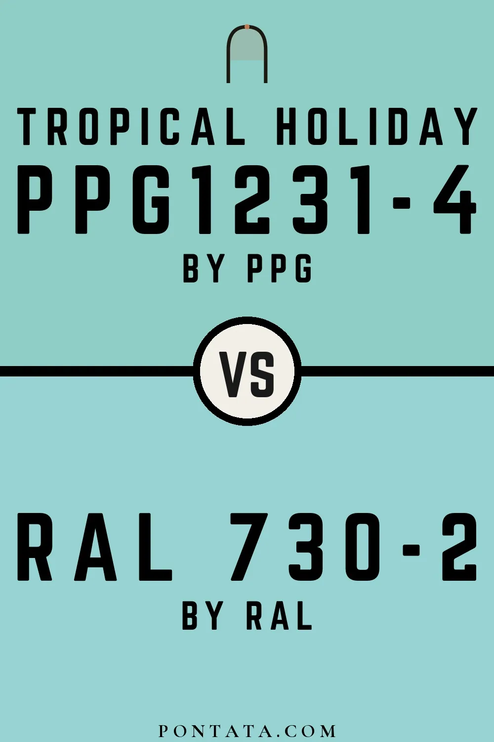 Tropical Holiday vs RAL 730-2