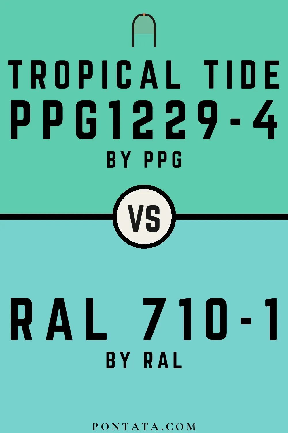 Tropical Tide vs RAL 710-1