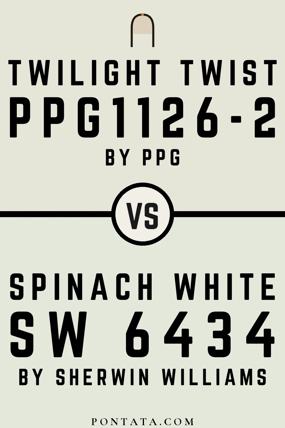 Twilight Twist vs Spinach White
