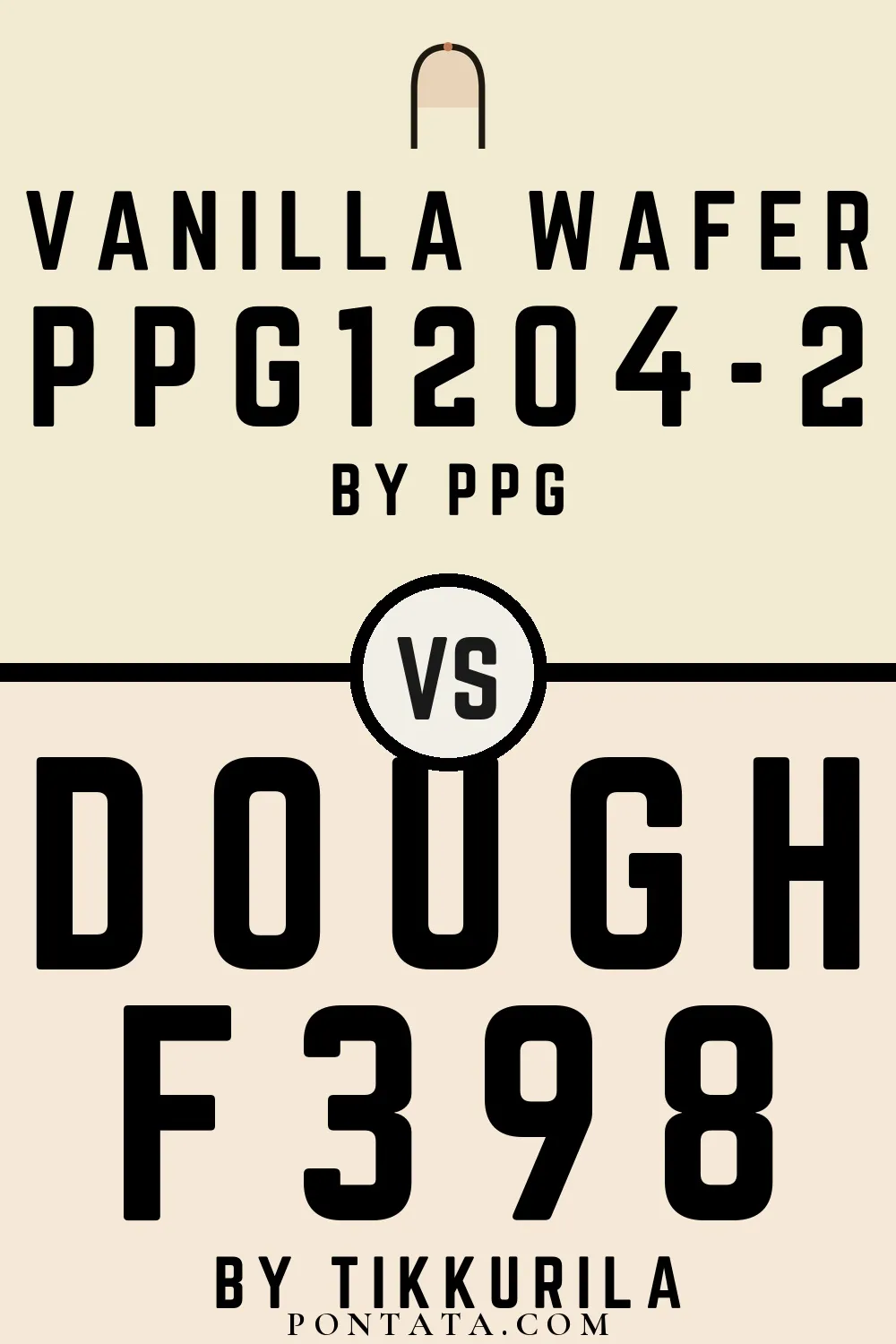 Vanilla Wafer vs Dough