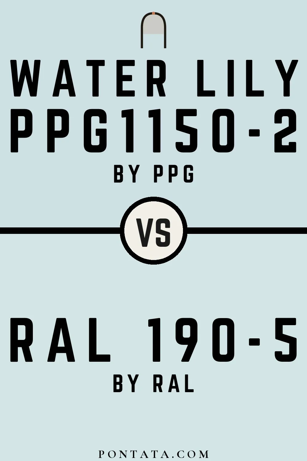 Water Lily vs RAL 190-5
