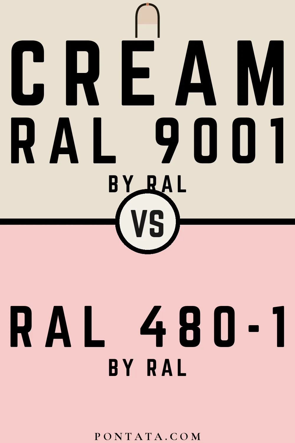 Cream vs RAL 480-1