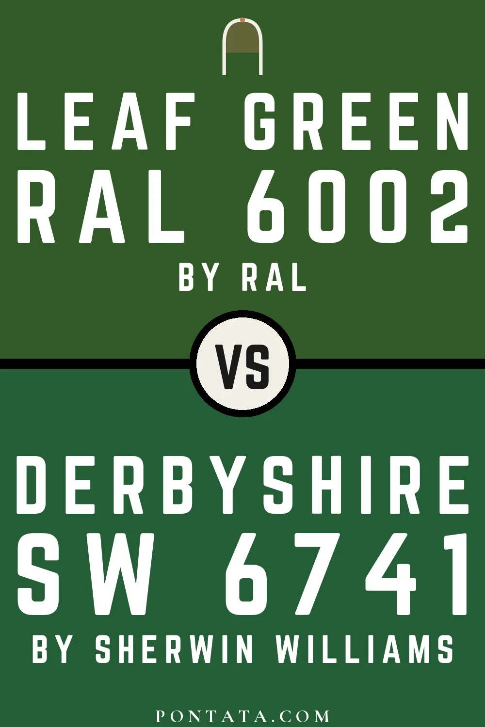 Leaf green vs Derbyshire