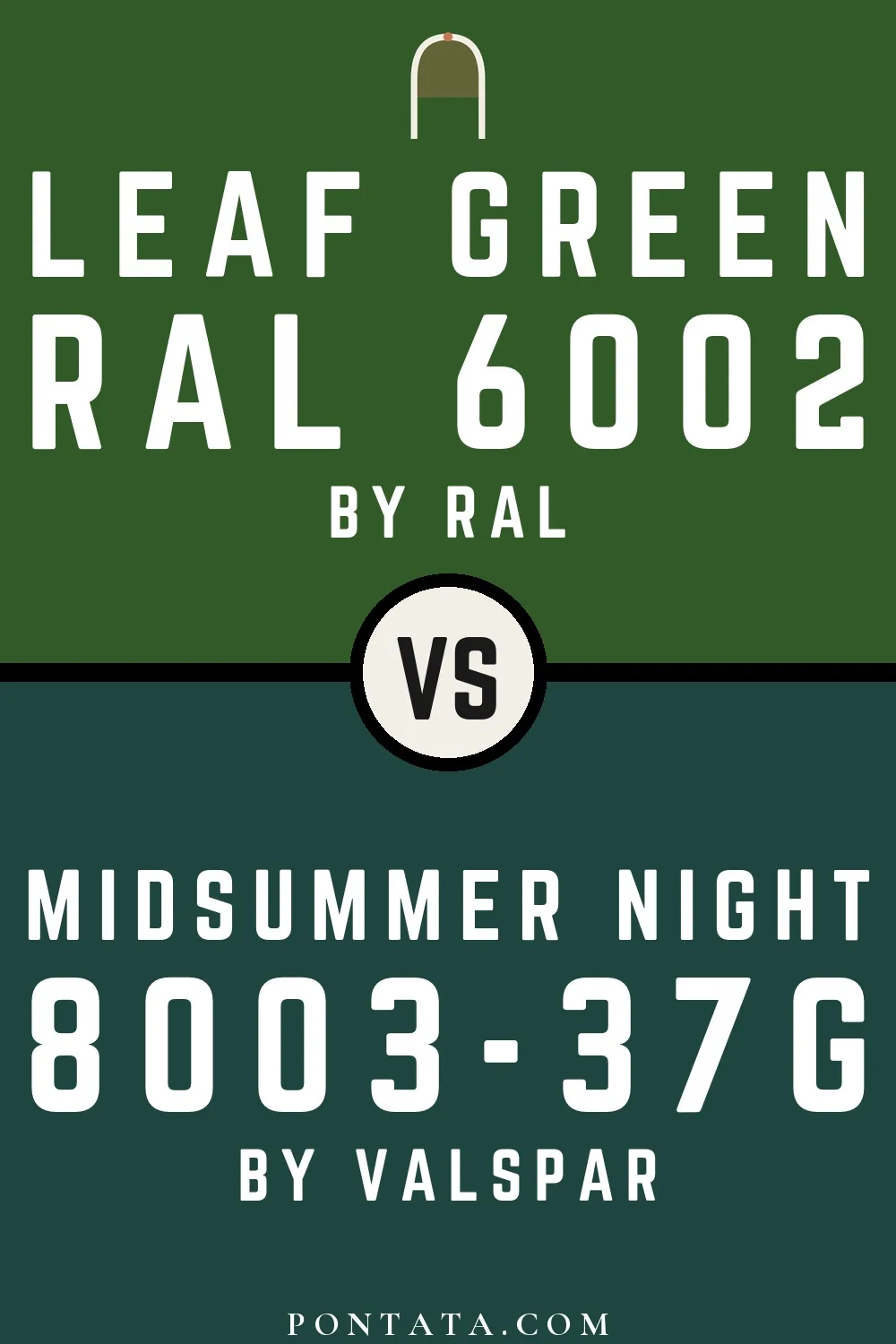 Leaf green vs Midsummer Night