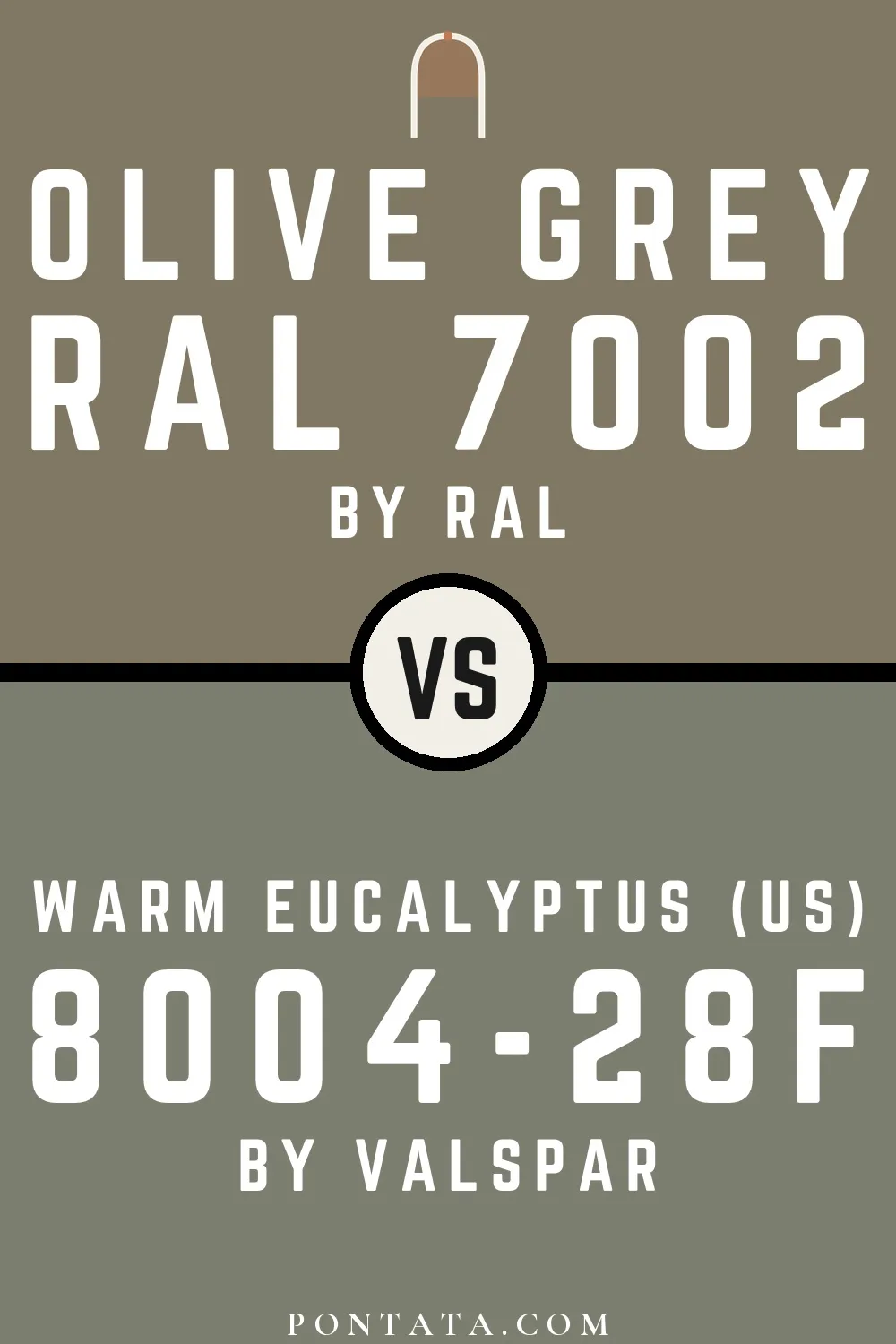 Olive grey vs Warm Eucalyptus (US)
