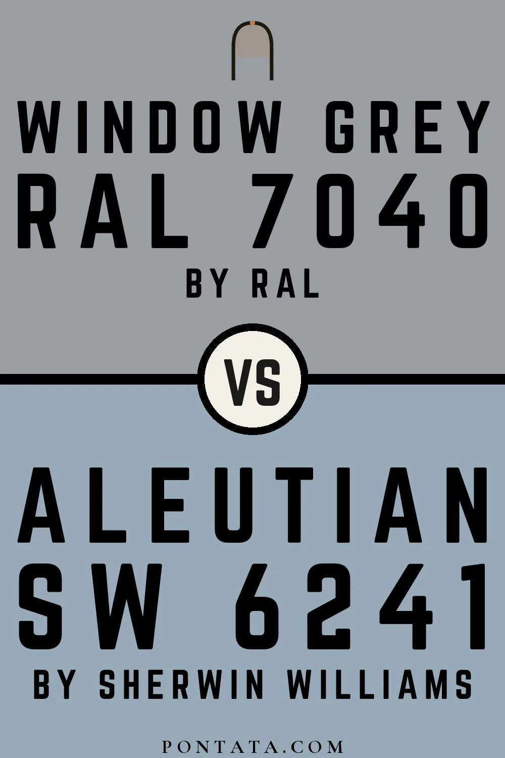 Window grey vs Aleutian