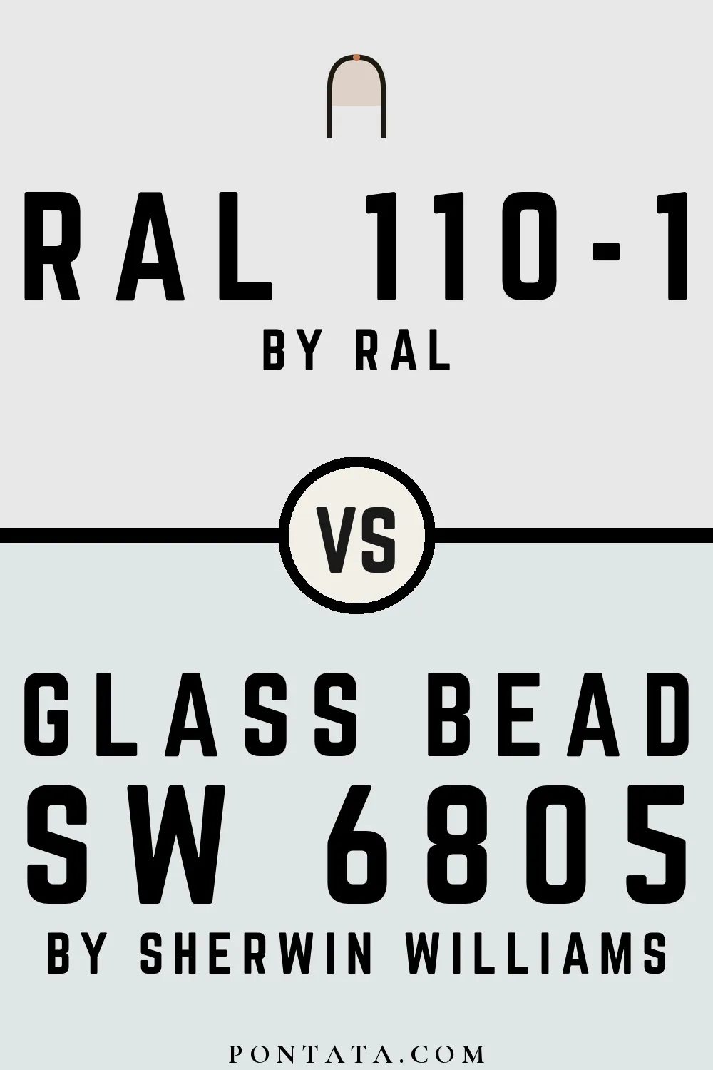 RAL 110-1 vs Glass Bead
