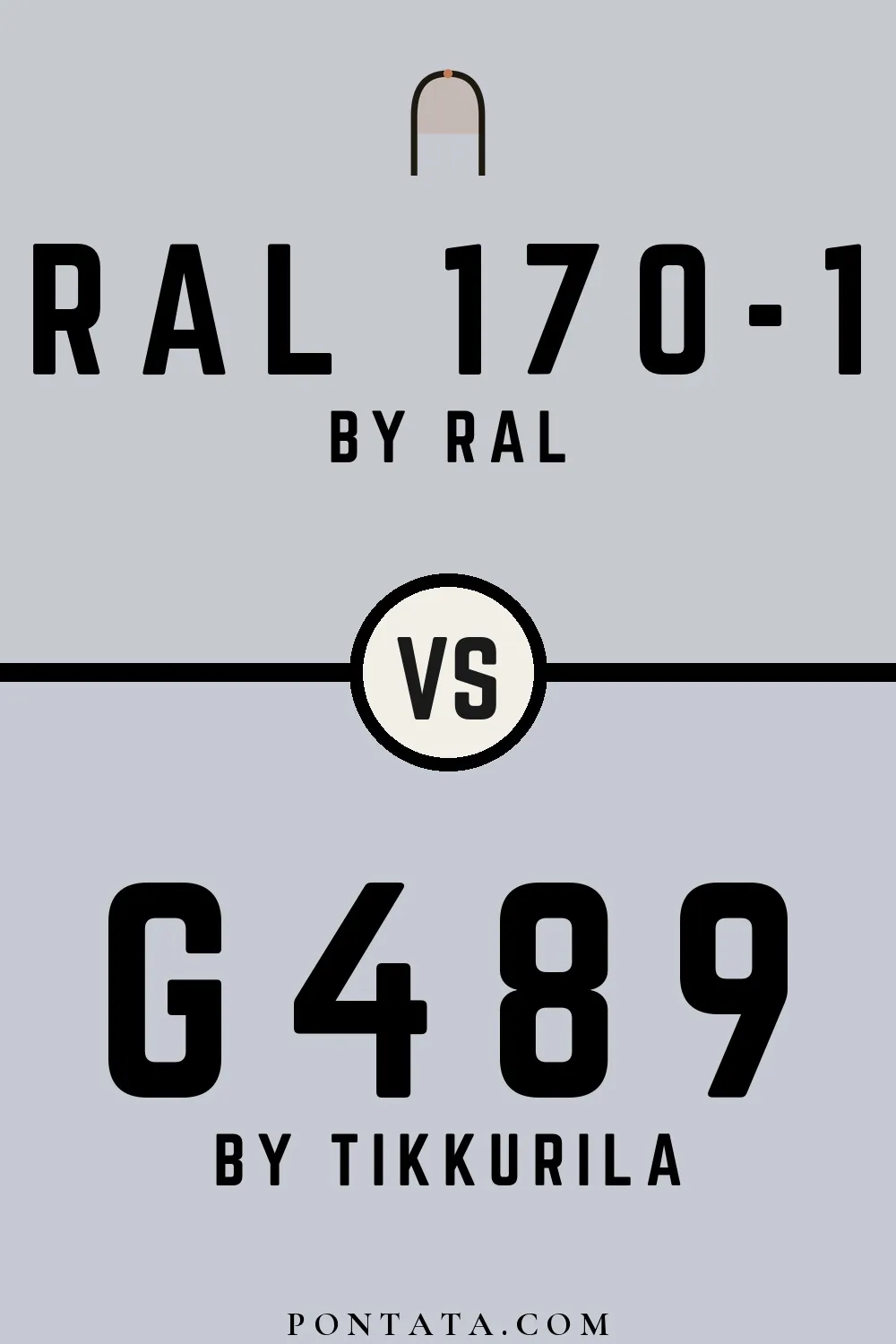 RAL 170-1 vs G489