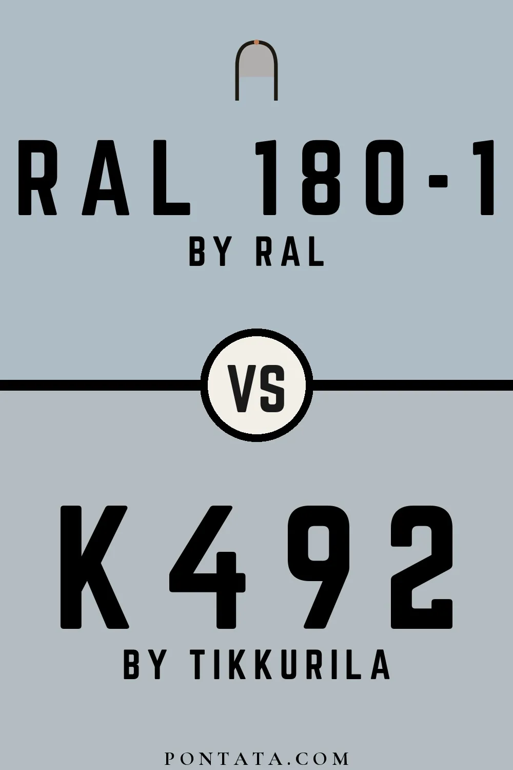 RAL 180-1 vs K492