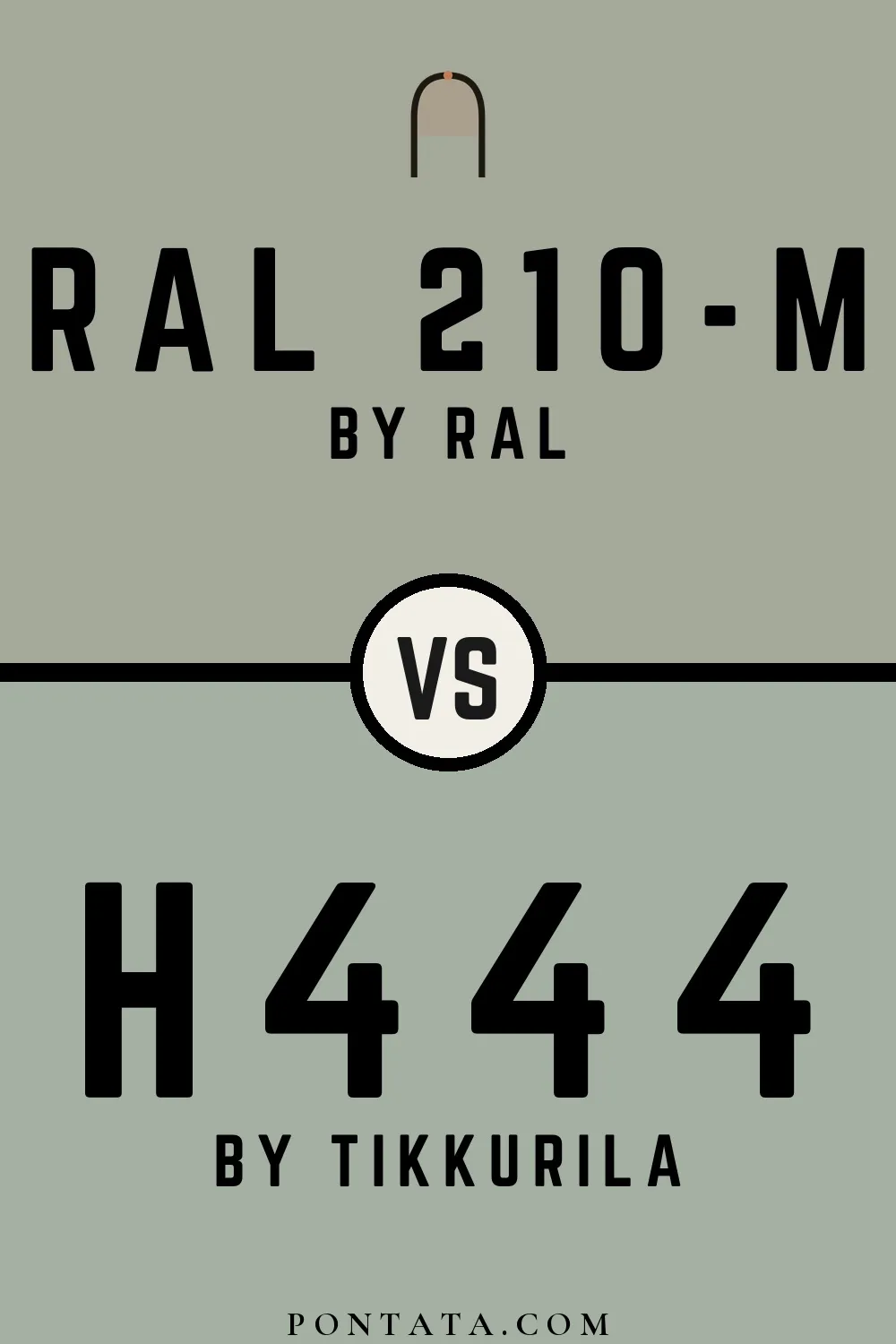 RAL 210-M vs H444