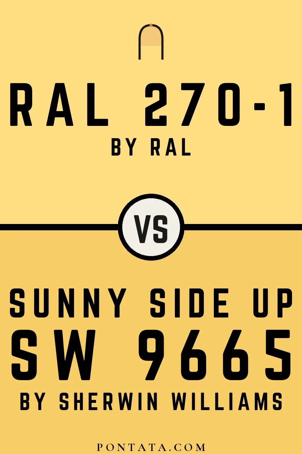 RAL 270-1 vs Sunny Side Up
