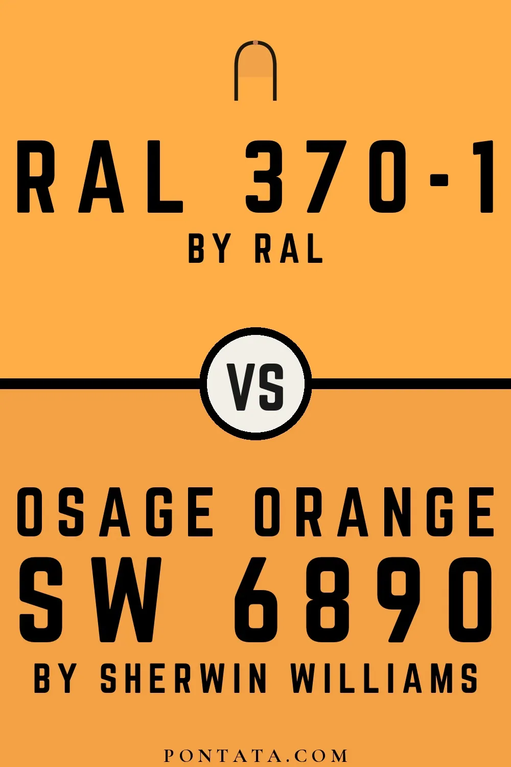 RAL 370-1 vs Osage Orange