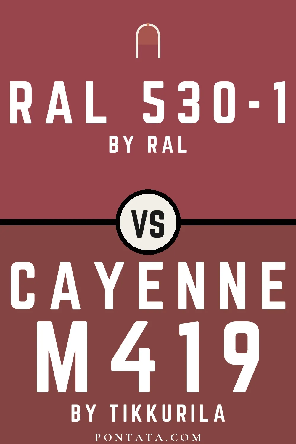 RAL 530-1 vs Cayenne