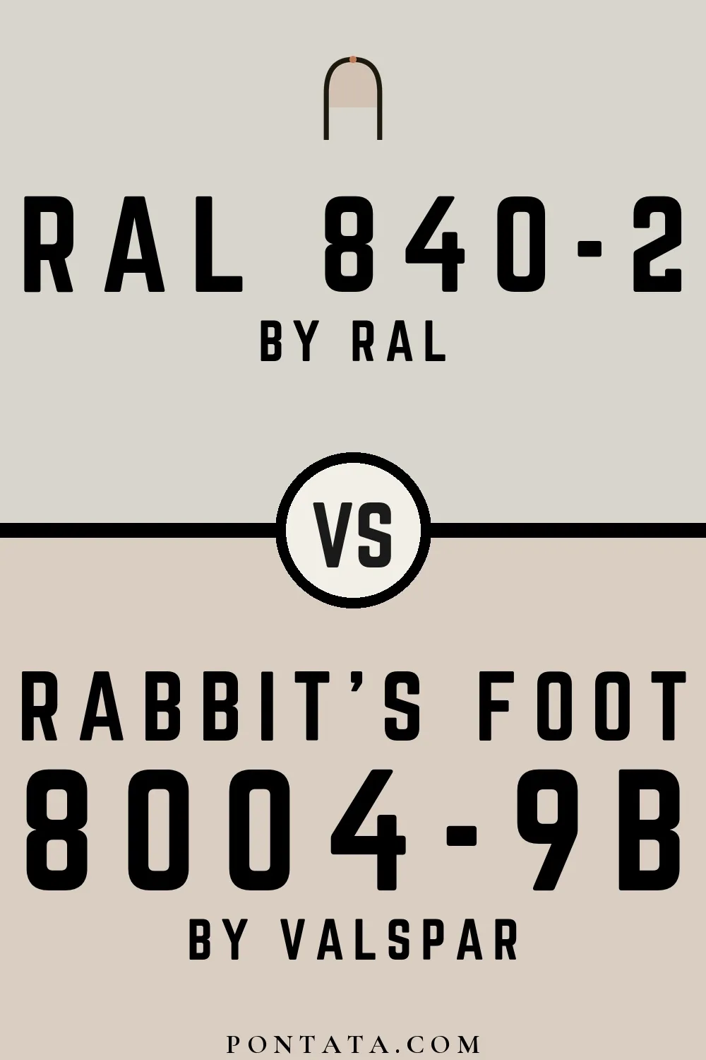 RAL 840-2 vs Rabbit's Foot