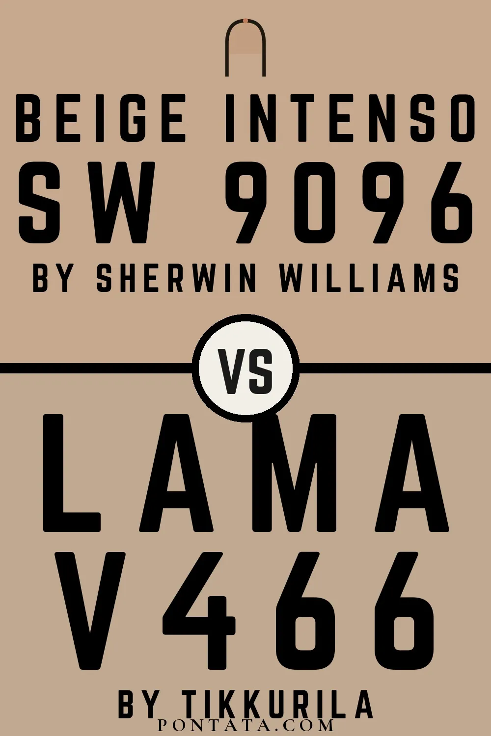 Beige Intenso vs Lama
