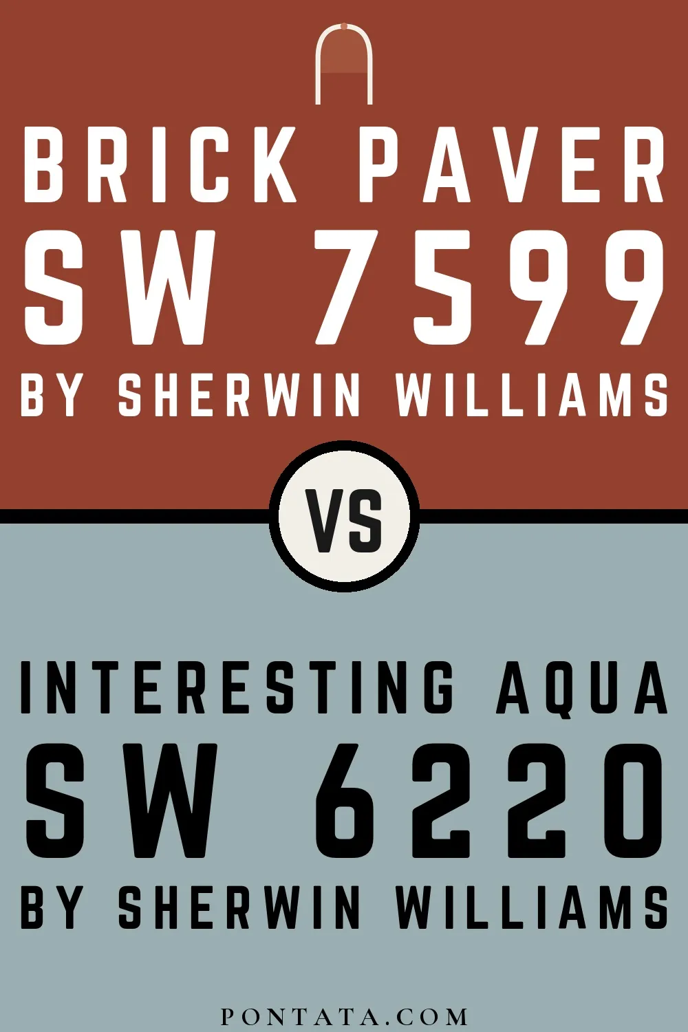 Brick Paver vs Interesting Aqua