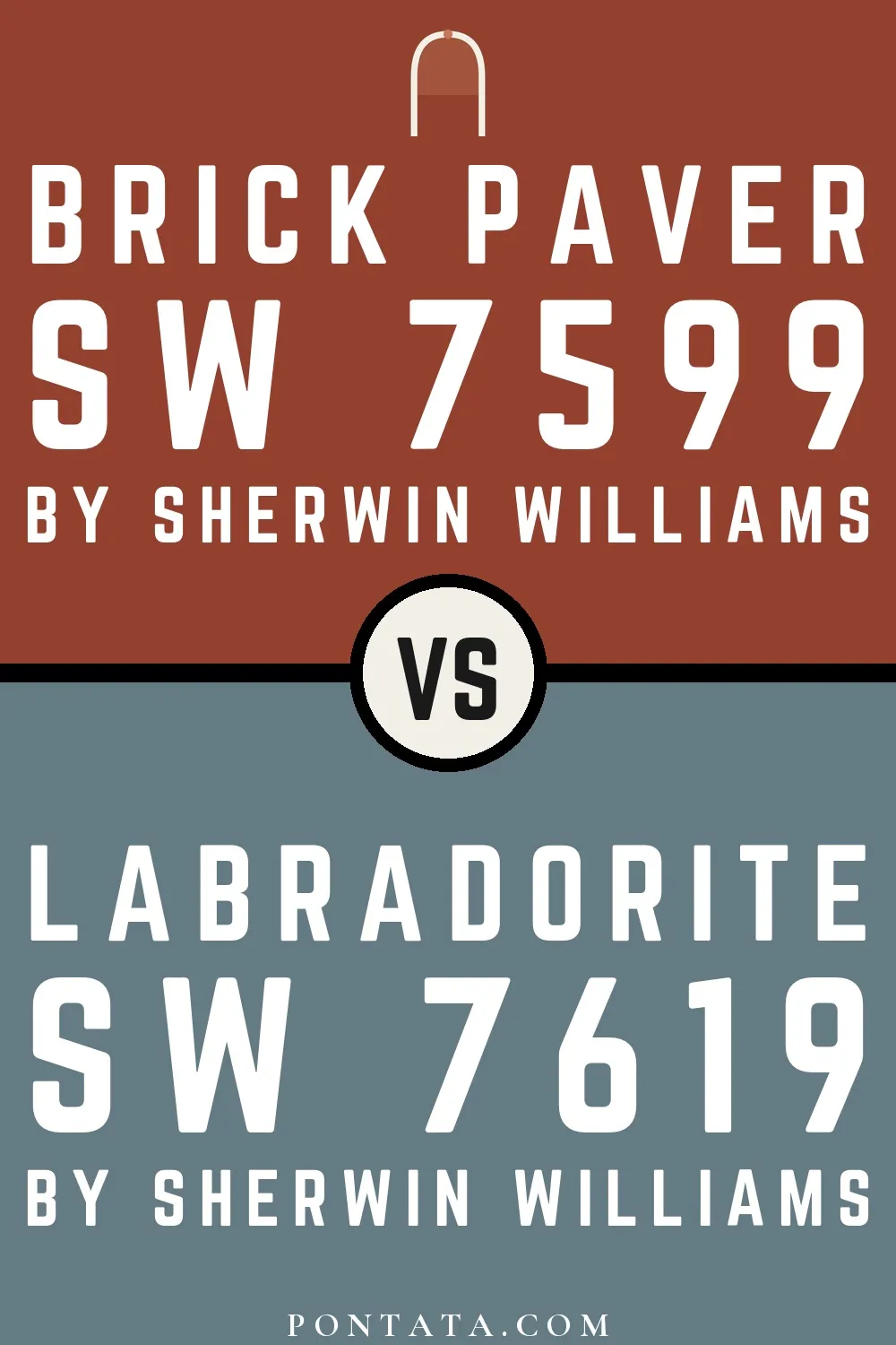 Brick Paver vs Labradorite
