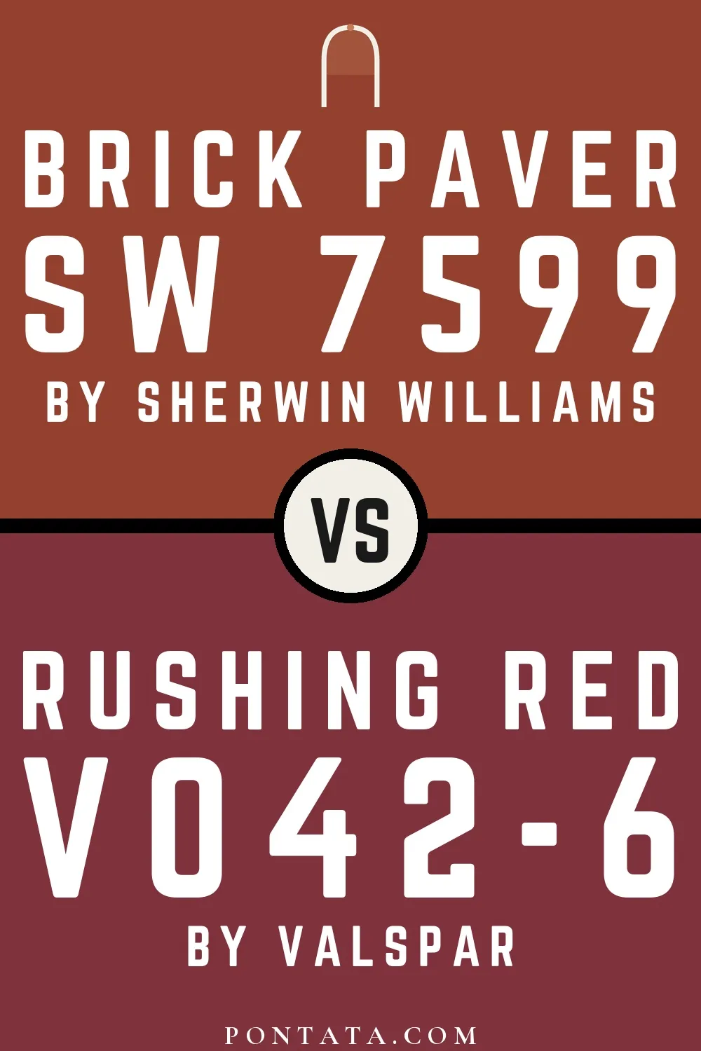 Brick Paver vs Rushing Red