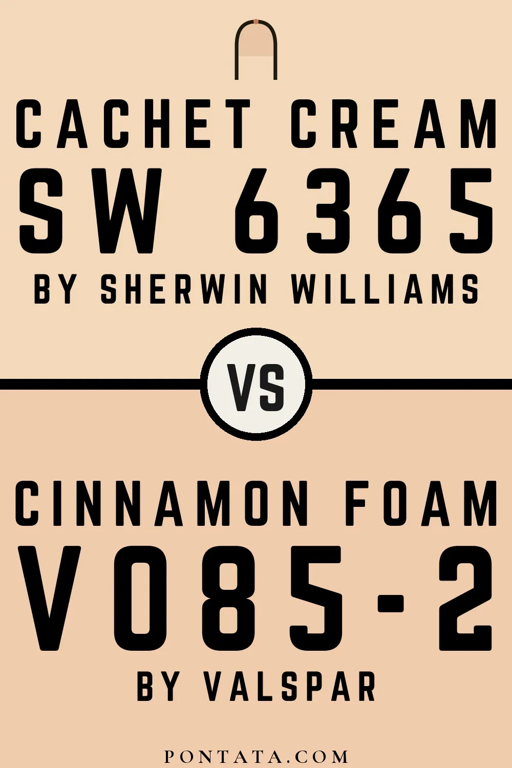 Cachet Cream vs Cinnamon Foam
