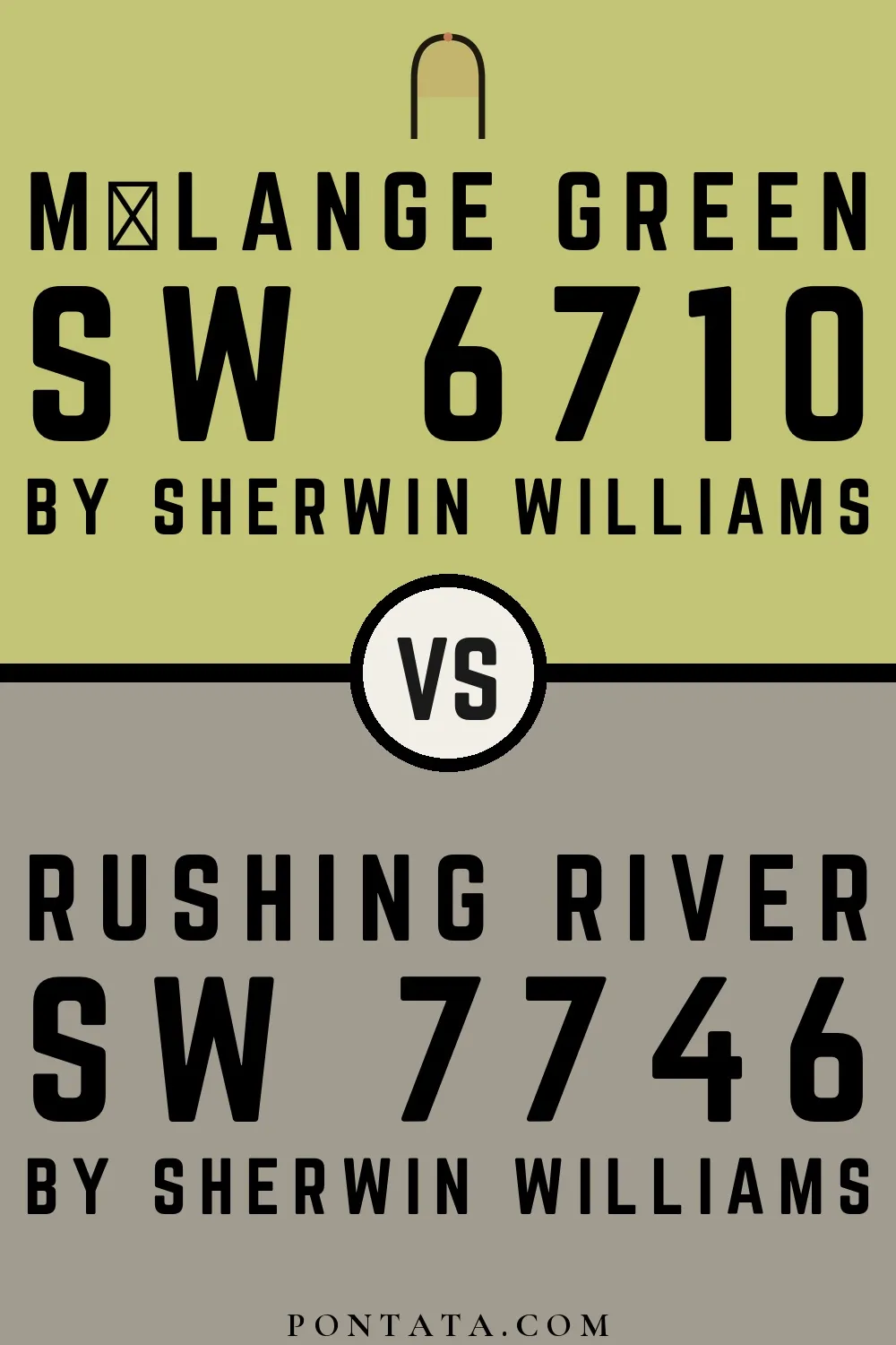 Mélange Green vs Rushing River