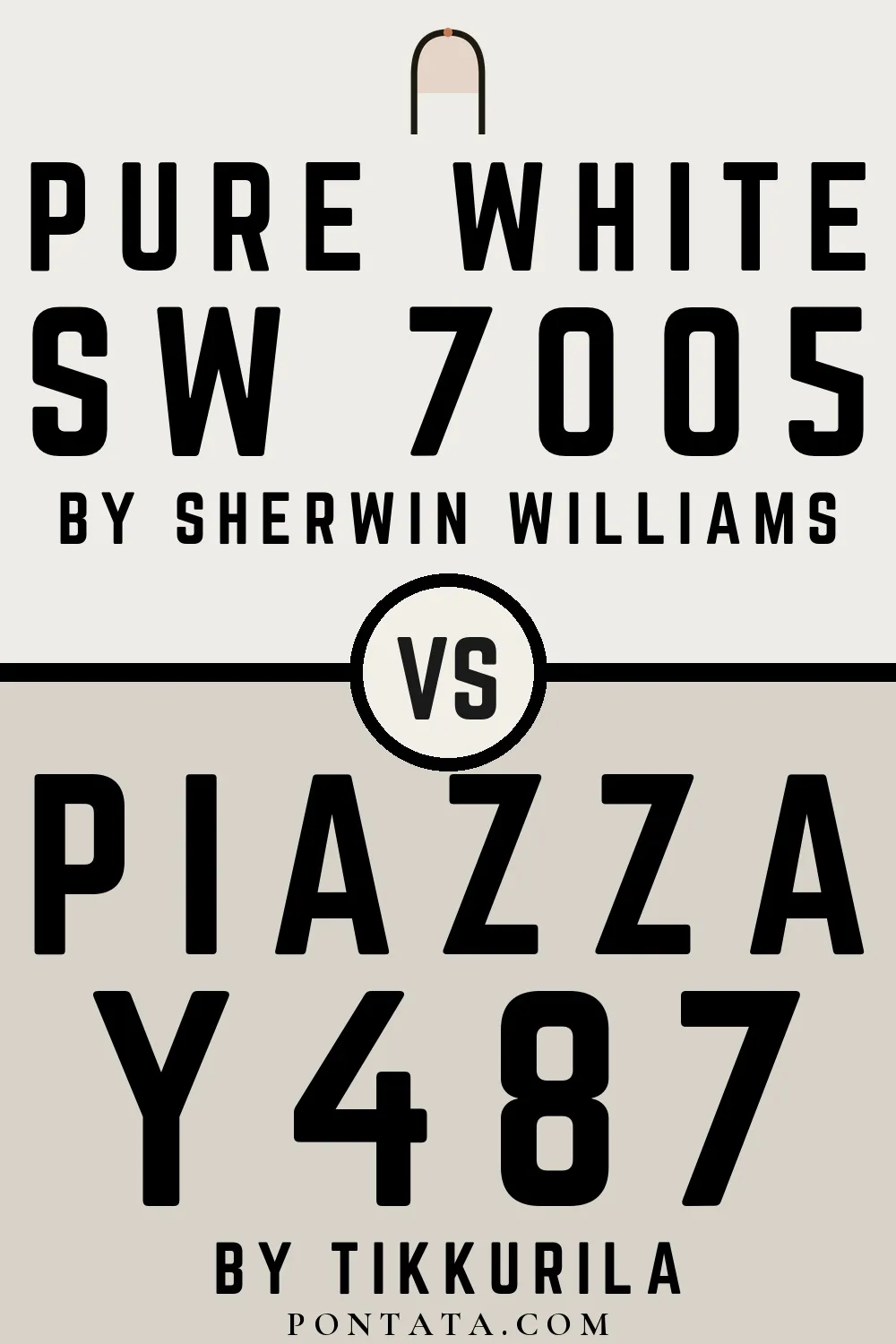 Pure White vs Piazza