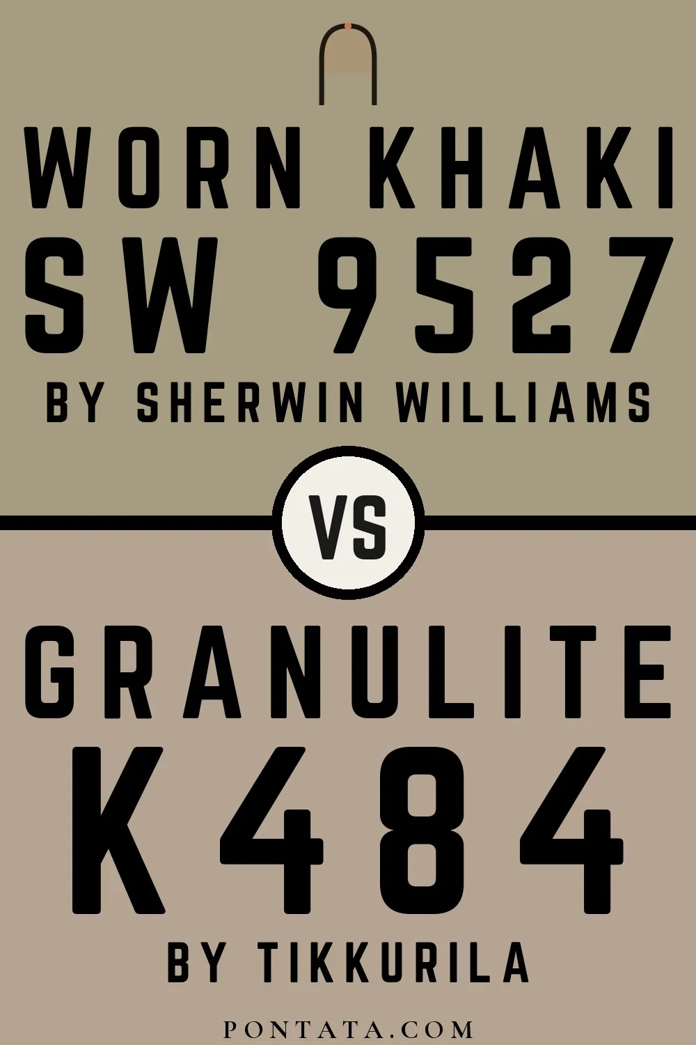 Worn Khaki vs Granulite
